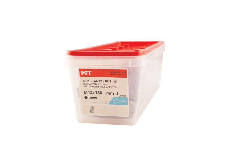 550229 Sekskantskrue VF DIN931 (c) 550229 Sekskantskrue VF DIN931 (c)