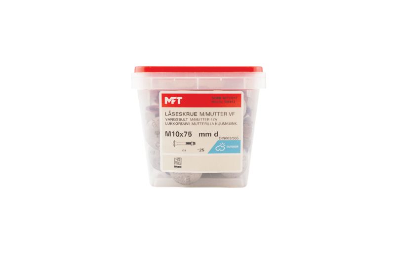 508413 Låseskrue m_mutter VF DIN603-555 (b) 508413 Låseskrue m_mutter VF DIN603-555 (b)