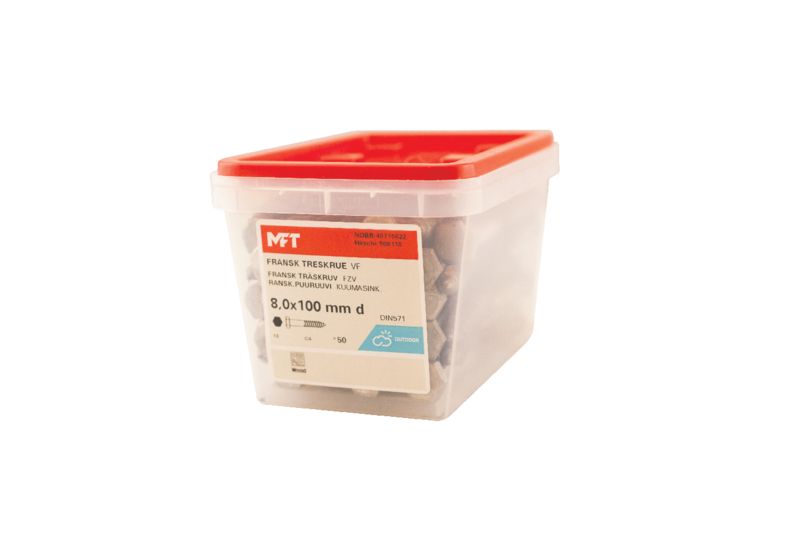 508118 Fransk treskrue VF DIN571 (c)