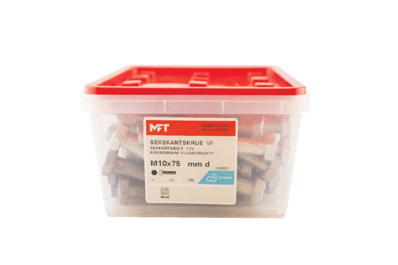 550209 Sekskantskrue VF DIN931 (b)