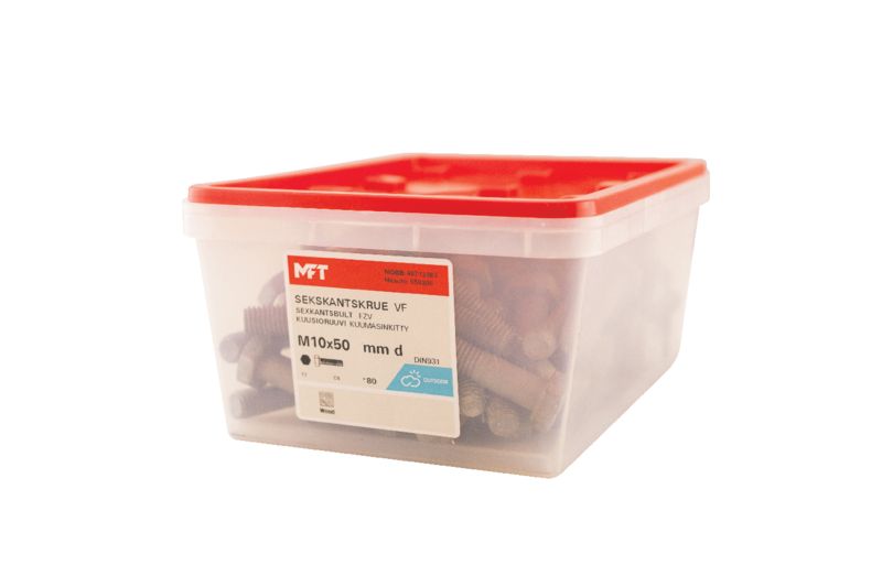 550206 Sekskantskrue VF DIN931 (c) 550206 Sekskantskrue VF DIN931 (c)