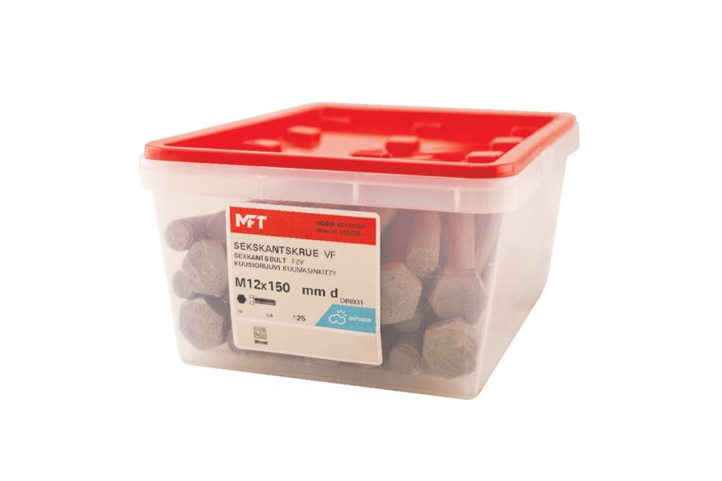 550228 Sekskantskrue VF DIN931 (c) 550228 Sekskantskrue VF DIN931 (c)