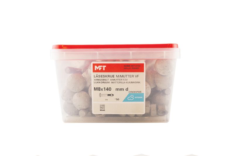 508408 Låseskrue m_mutter VF DIN603-555 (b) 508408 Låseskrue m_mutter VF DIN603-555 (b)