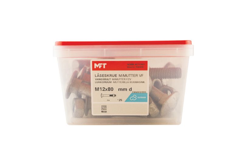 508430 Låseskrue m_mutter VF DIN603-555 (b) 508430 Låseskrue m_mutter VF DIN603-555 (b)