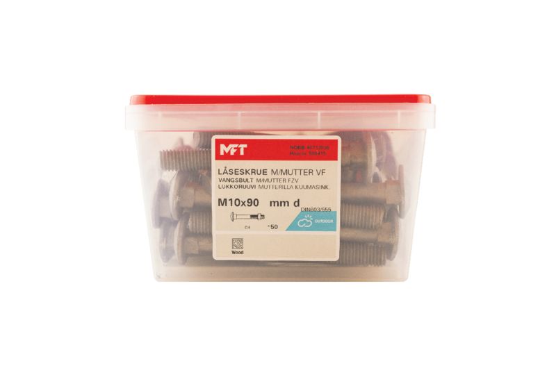 508415 Låseskrue m_mutter VF DIN603-555 (b) 508415 Låseskrue m_mutter VF DIN603-555 (b)