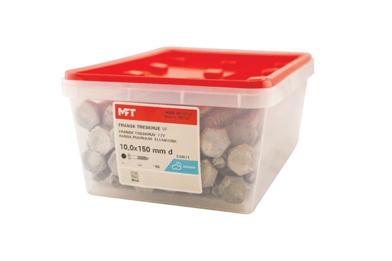 508129 Fransk treskrue VF DIN571 (c) 508129 Fransk treskrue VF DIN571 (c)