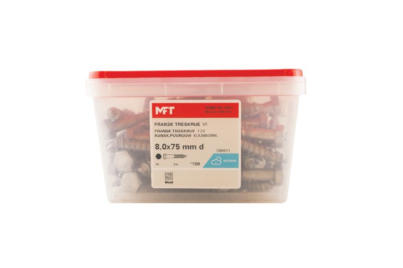 508116 Fransk treskrue VF DIN571 (b)