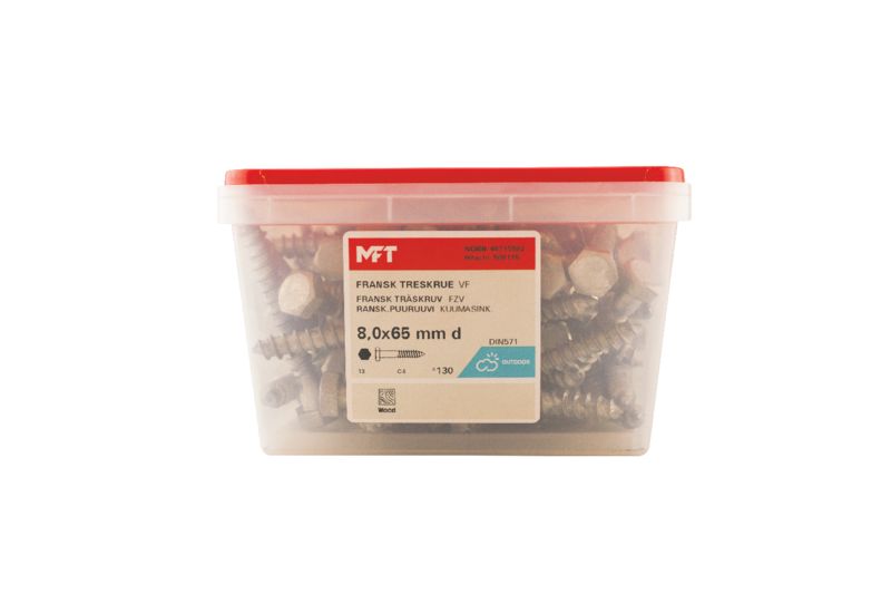 508115 Fransk treskrue VF DIN571 (b) 508115 Fransk treskrue VF DIN571 (b)