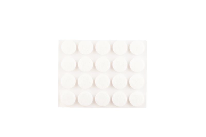 262020 Møbelfilt hvit selvklebende (a)