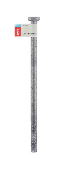 530297 - Sekskantskrue M6S VF M12x240 Flagg (b)
