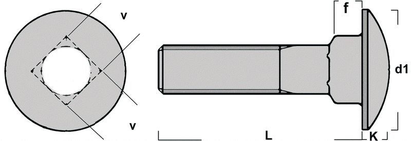 Låseskrue DIN603